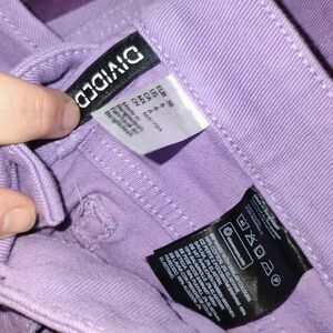 Divided Light Purple Trousers